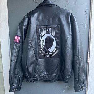 Pow MIA USA Leather jacket